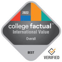Top ranked international student value badge