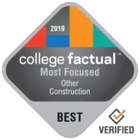 most focused college ranking badge