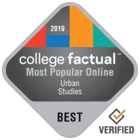 most popular online college ranking badge