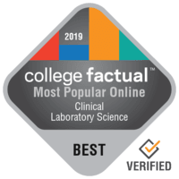 most popular online college ranking badge