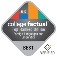 top ranked online college ranking badge