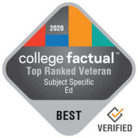 top ranking college in this major top rank badge