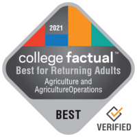 Best Agriculture & Agriculture Operations Colleges for Non-Traditional Students in West Virginia